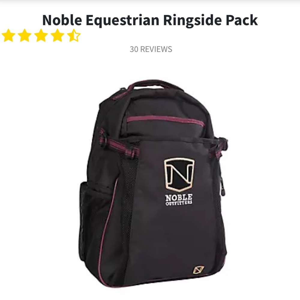 Noble Outfitters Black Backpack